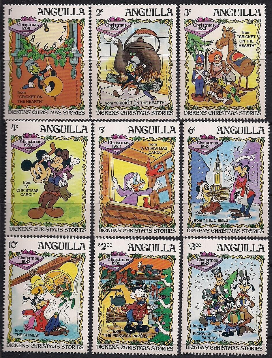 3 Disney Greats Disney Stamps mini-sheet 
