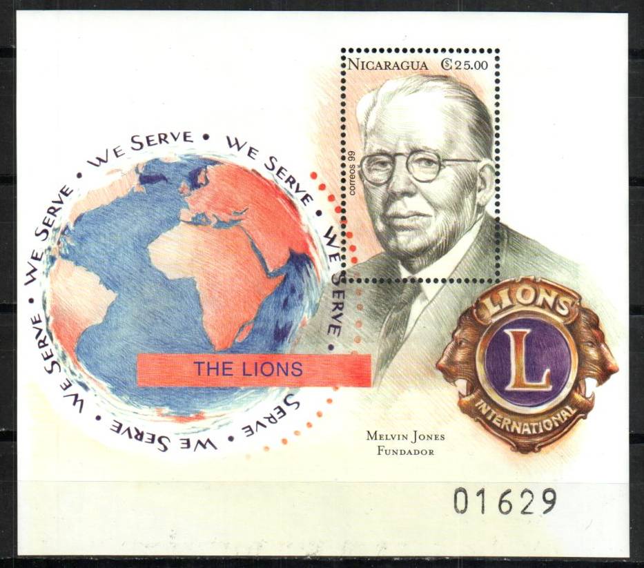 Collectible Lions Club Stamps Mesa Stamps