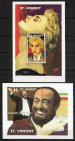 Madonna and Pavarotti