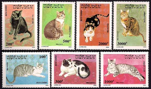 Collectible Cat Stamps