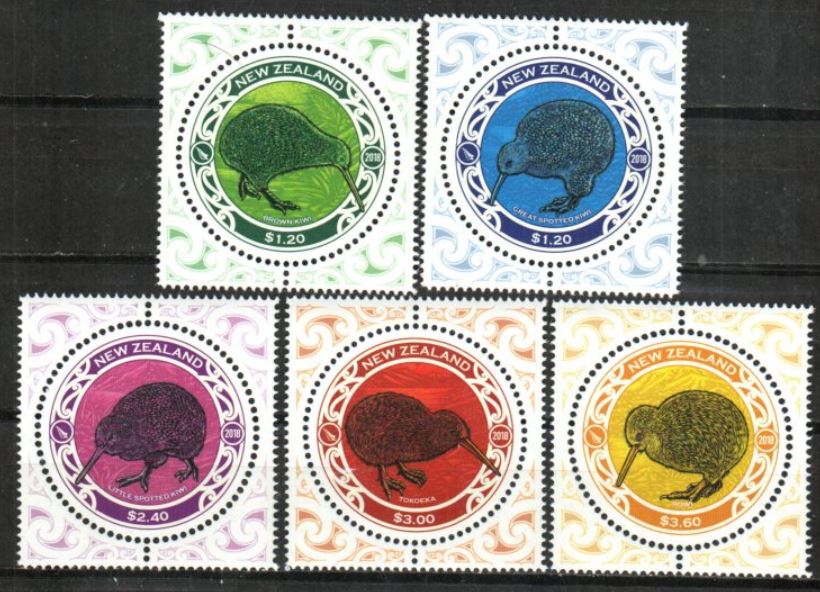 Kiwi birds Mesa Stamps