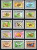 Insects set of 15 wt OHMS overprints