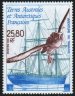 Sailing ship Tamaris and bird in flight